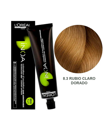 L'Oréal Professionnel Inoa No Ammonia Permanent Color 8,3 60 g variante 2 - immagine 2