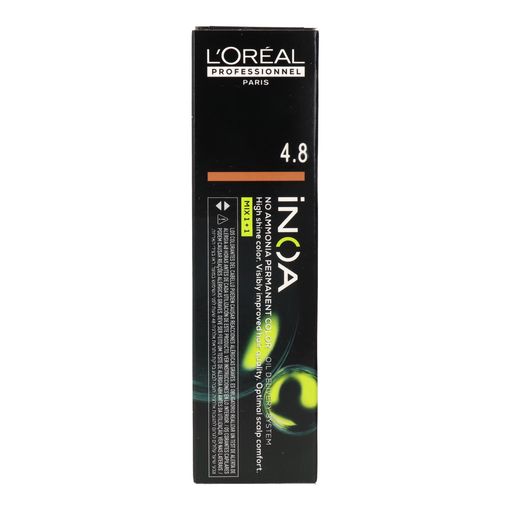 L'Oréal Professionnel Inoa No Ammonia Permanent Color 4,8 60 g