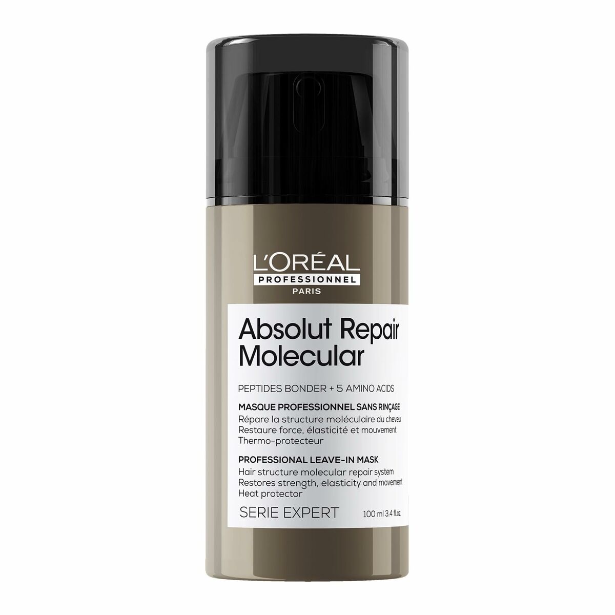 Masque capillaire sans clarifiant L'Oréal Professionnel Paris Absolut Repair Complexe Réparateur Moléculaire 100 ml-0