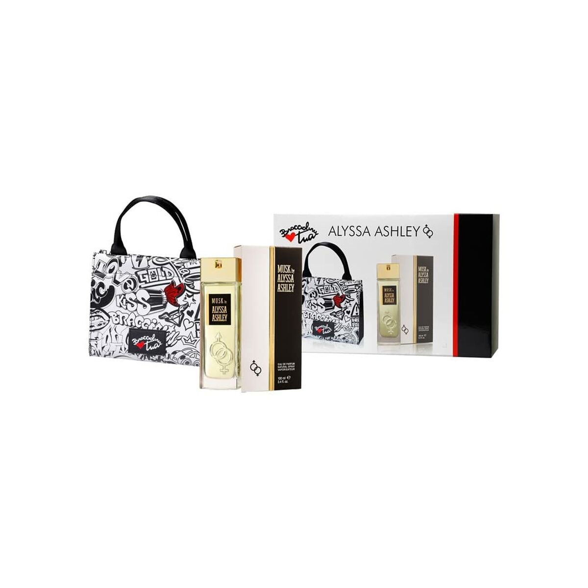 Set de perfume mujer Alyssa Ashley Musk EDP 2 piezas-0