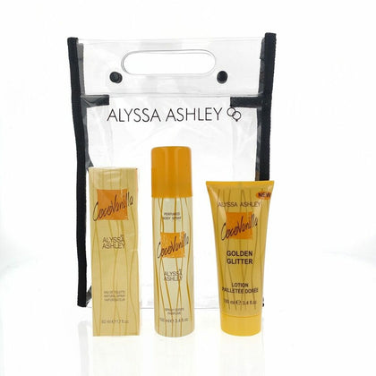 Set profumo da donna Alyssa Ashley EDT 3 pezzi