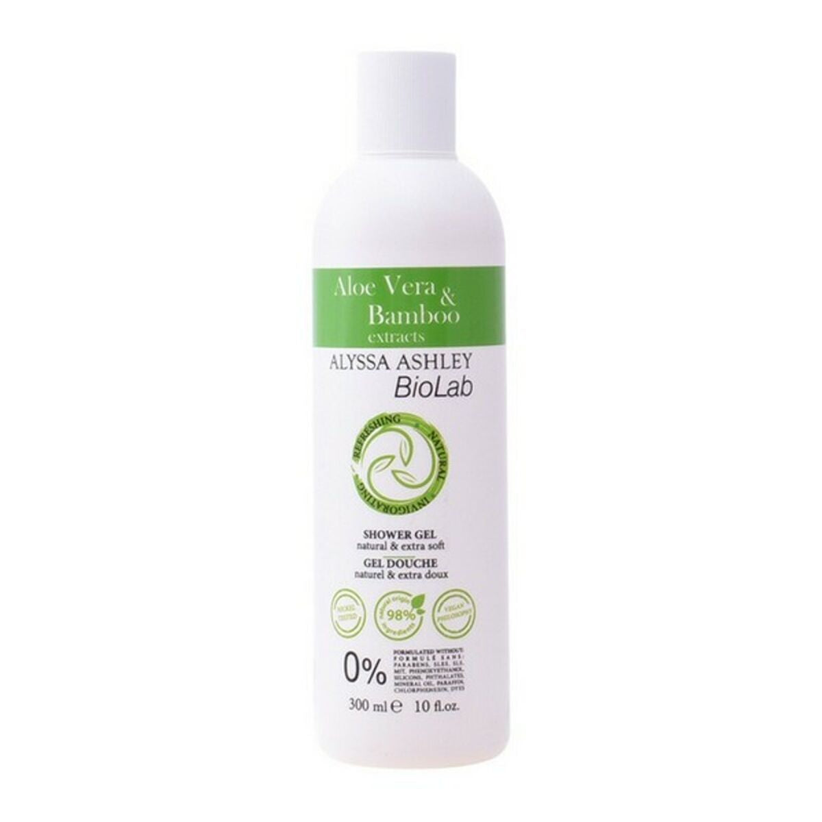 Shower Gel Biolab Aloe & Bamboo Alyssa Ashley (300 ml)-0