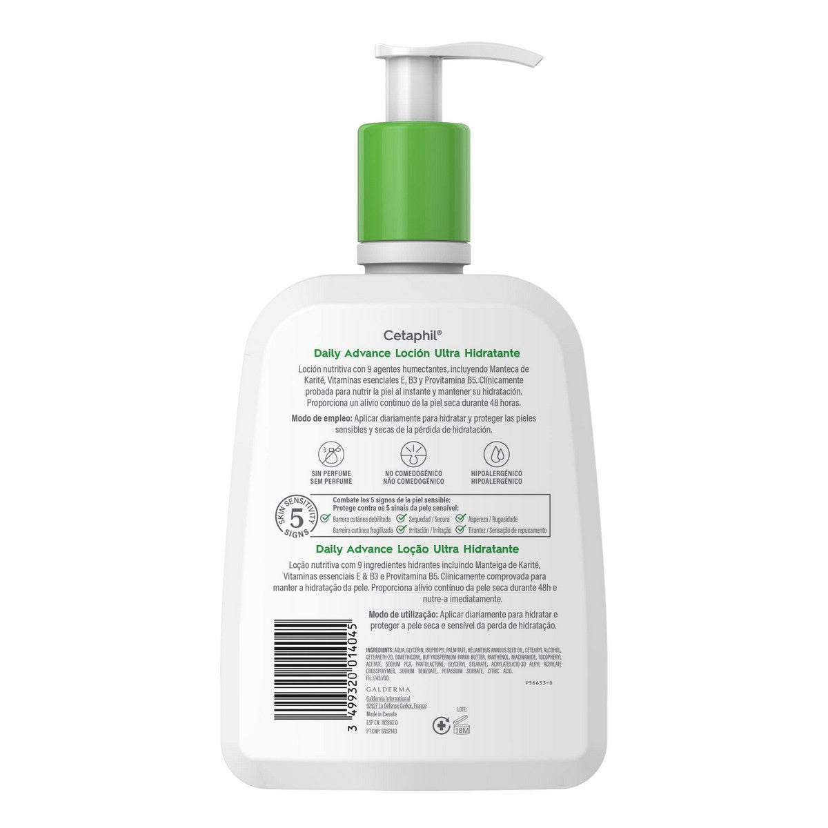 Ultra-Feuchtigkeitscreme Cetaphil Daily Advance 473 ml-1