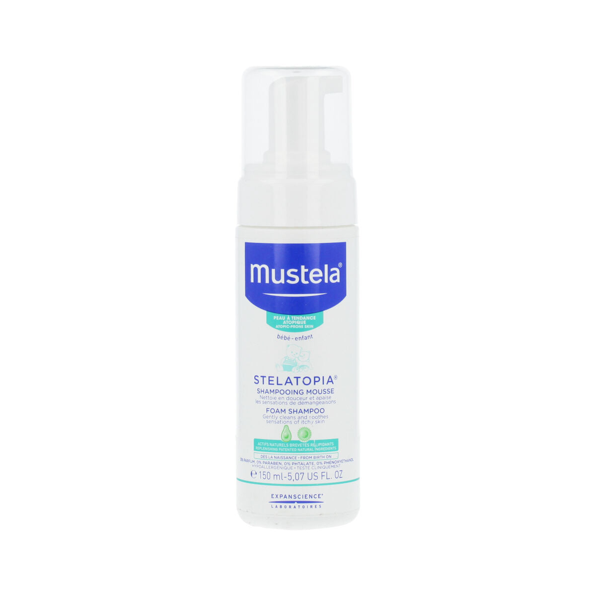Shampoo per bambini Mustela Stelatopia 150 ml-0