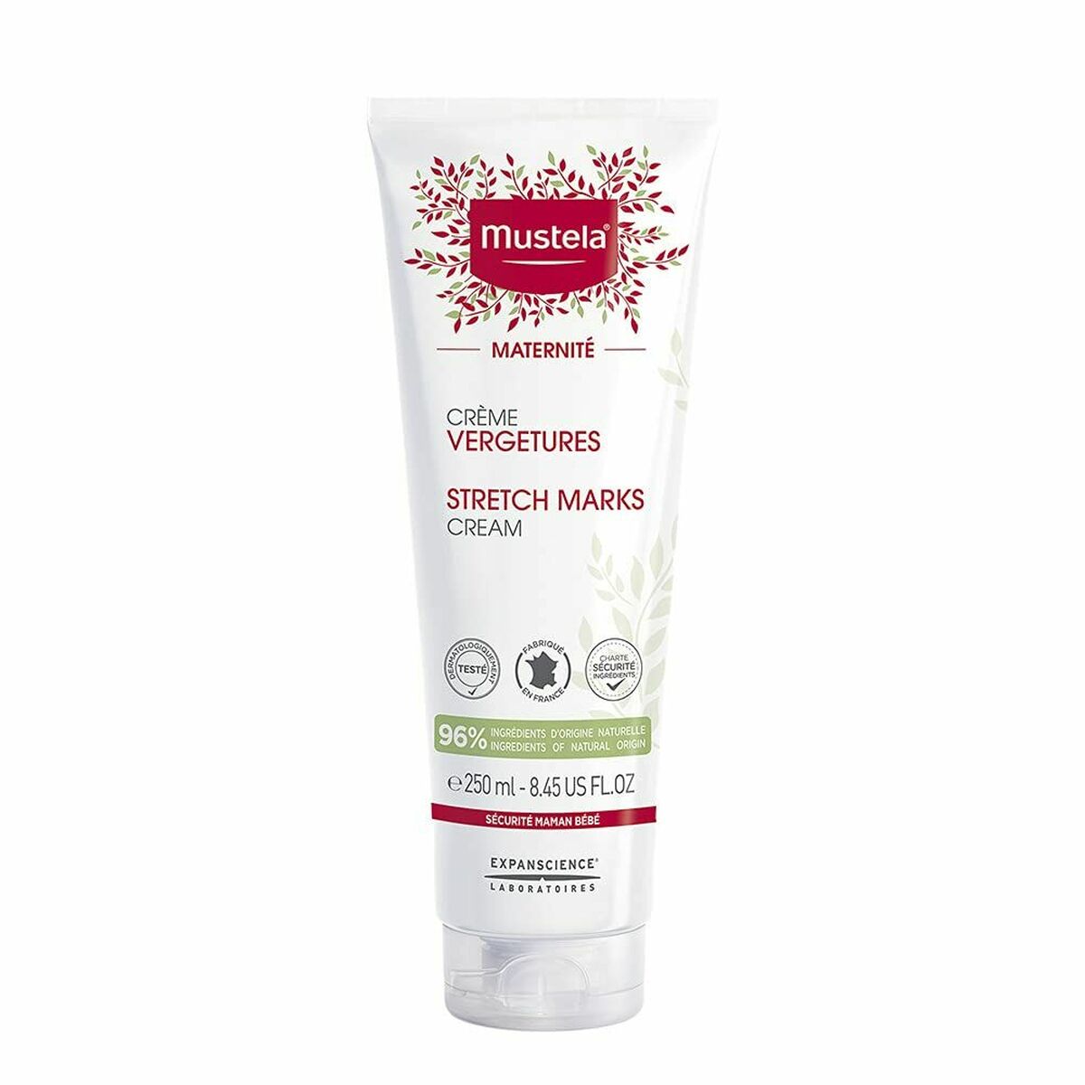 Anti-Stretch Mark Cream Mustela 3-in-1 250 ml-0