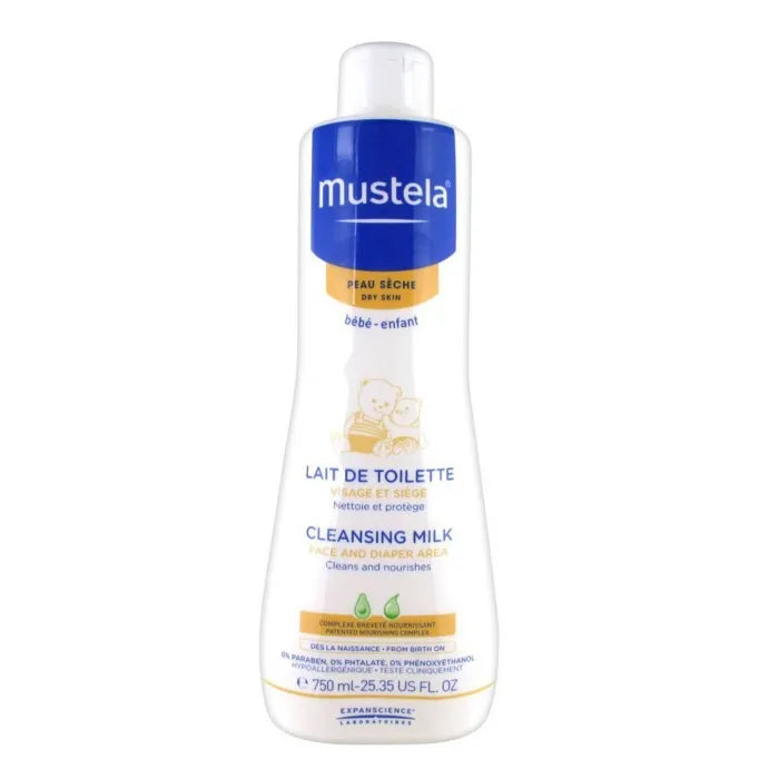 Mustela Latte Di Toilette Pelle Secca 750 ml