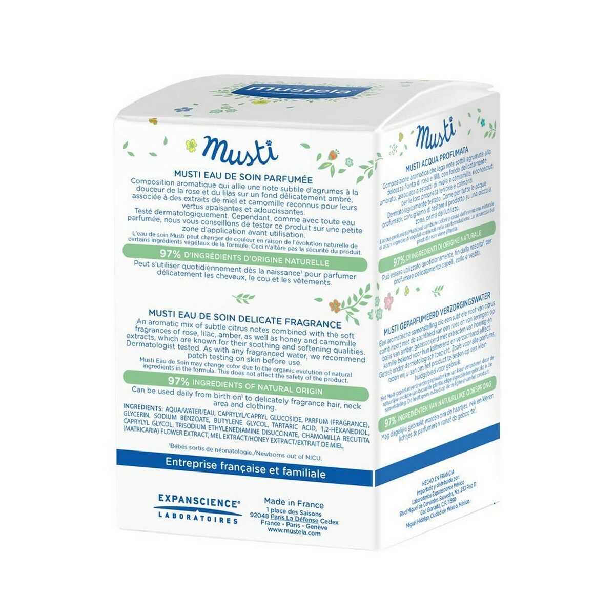 Kinderparfüm Mustela Musti 50 ml-2