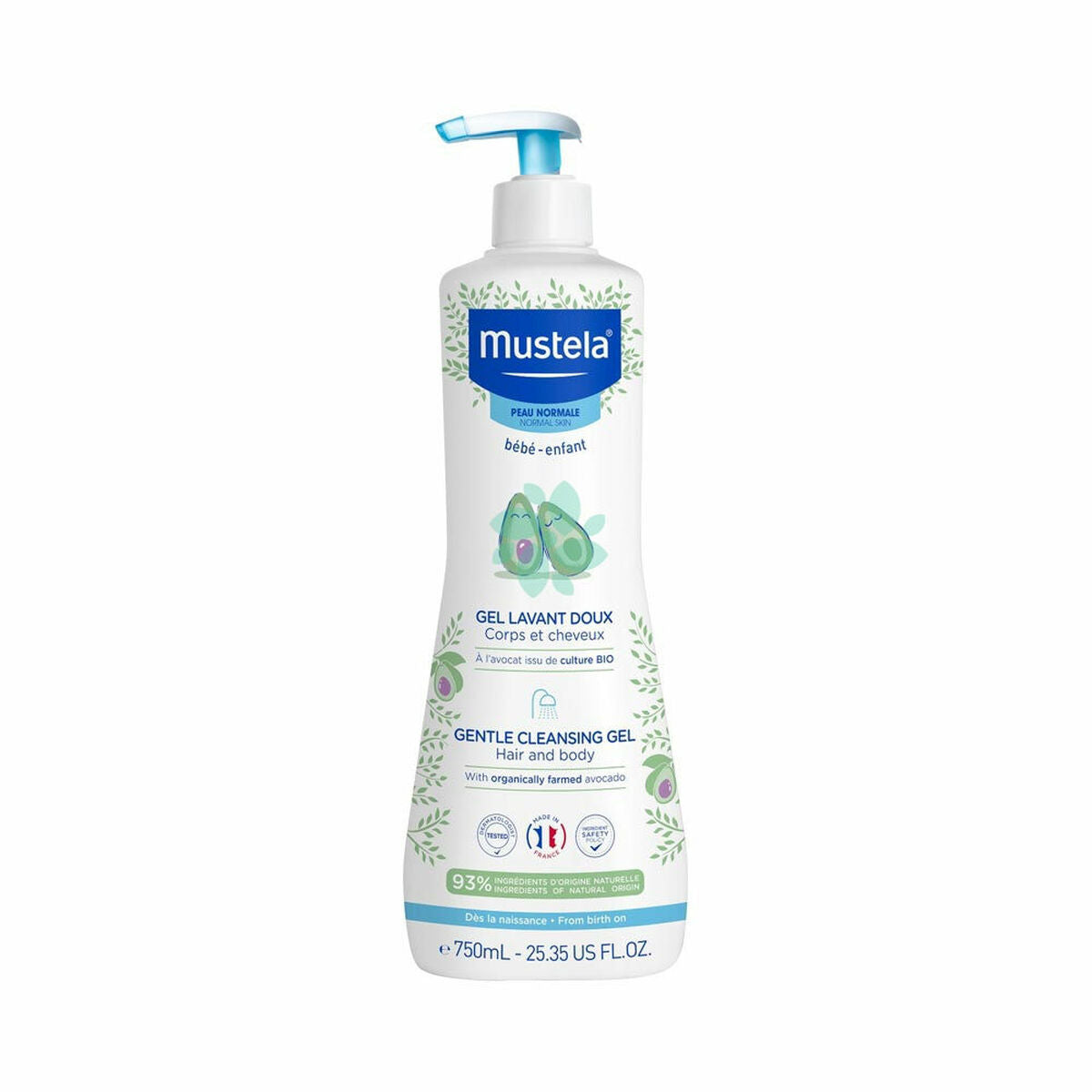 Körperlotion Mustela 3246125 750 ml-0