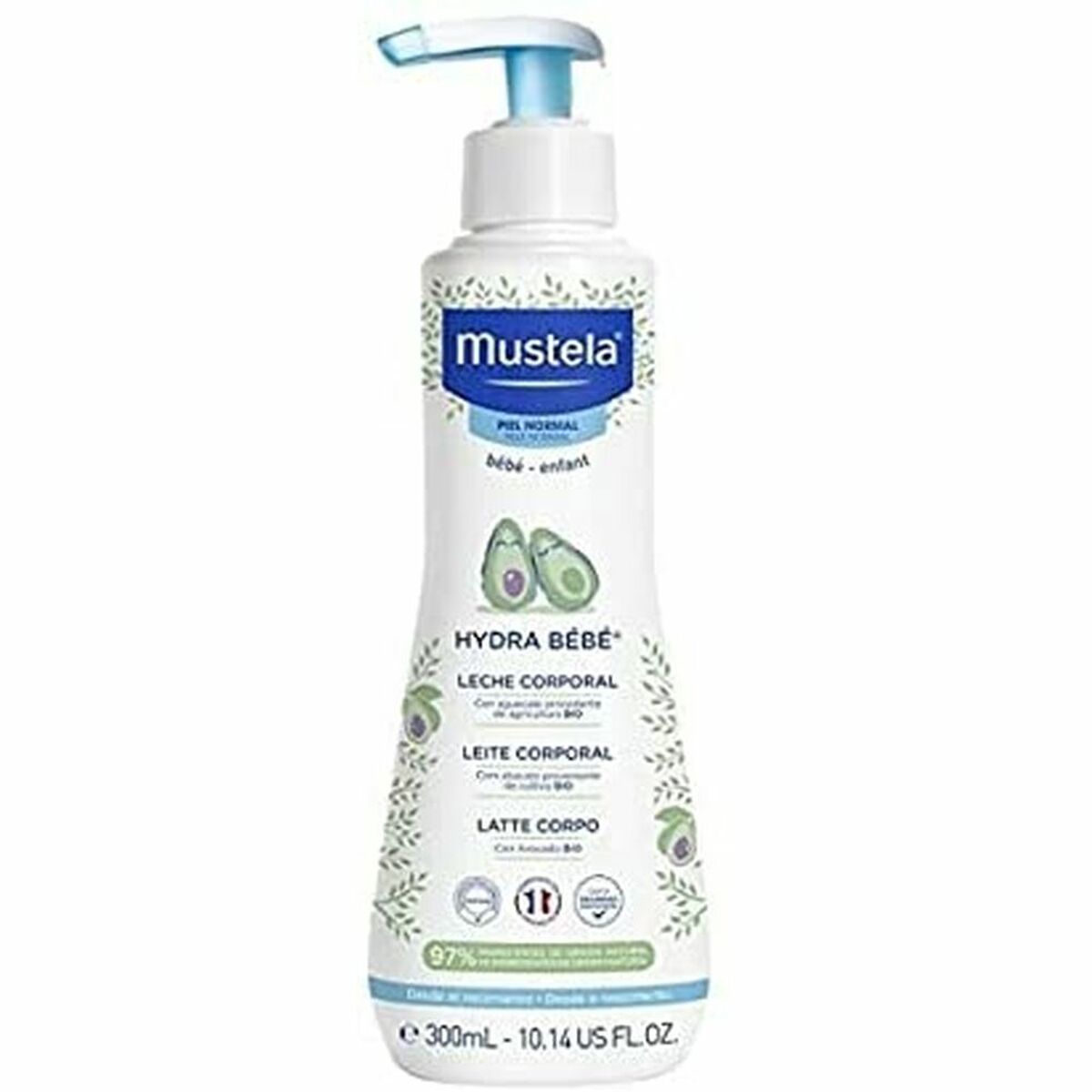 Körperlotion Mustela Hydra Bebe Avocado (300 ml)-0