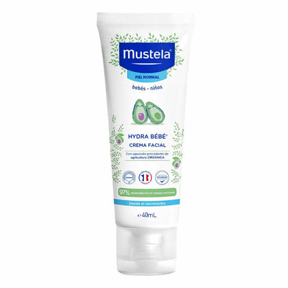 Crème hydratante visage pour bébés Mustela Hydra (40 ml)