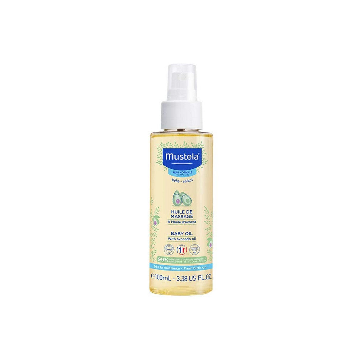 Olio Corpo per Bambino Mustela Niño 100 ml-0