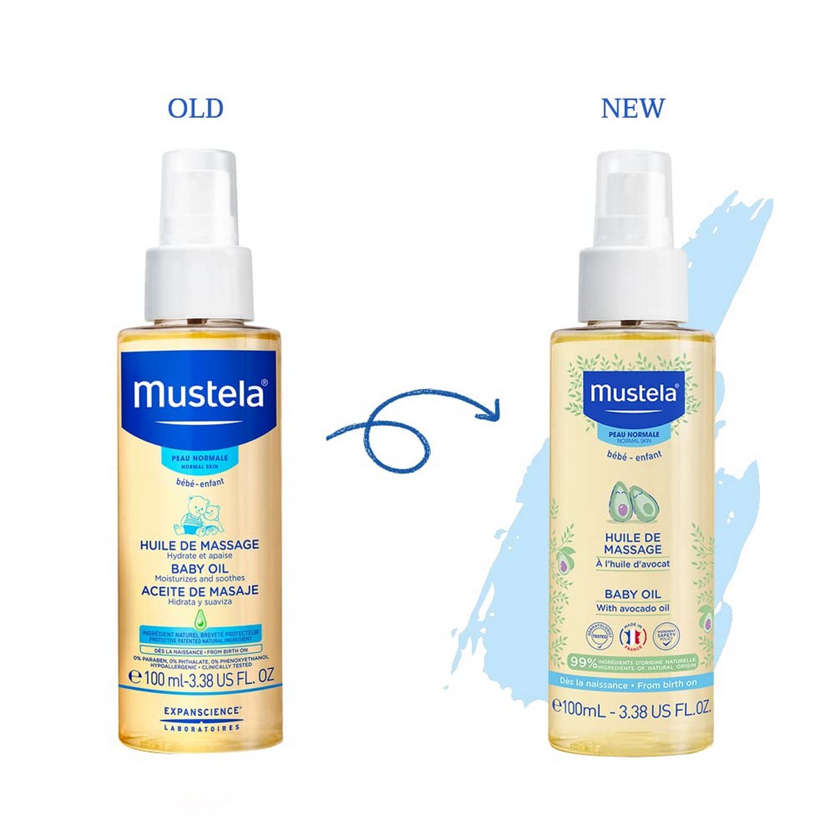 Olio Corpo per Bambino Mustela Niño 100 ml-1