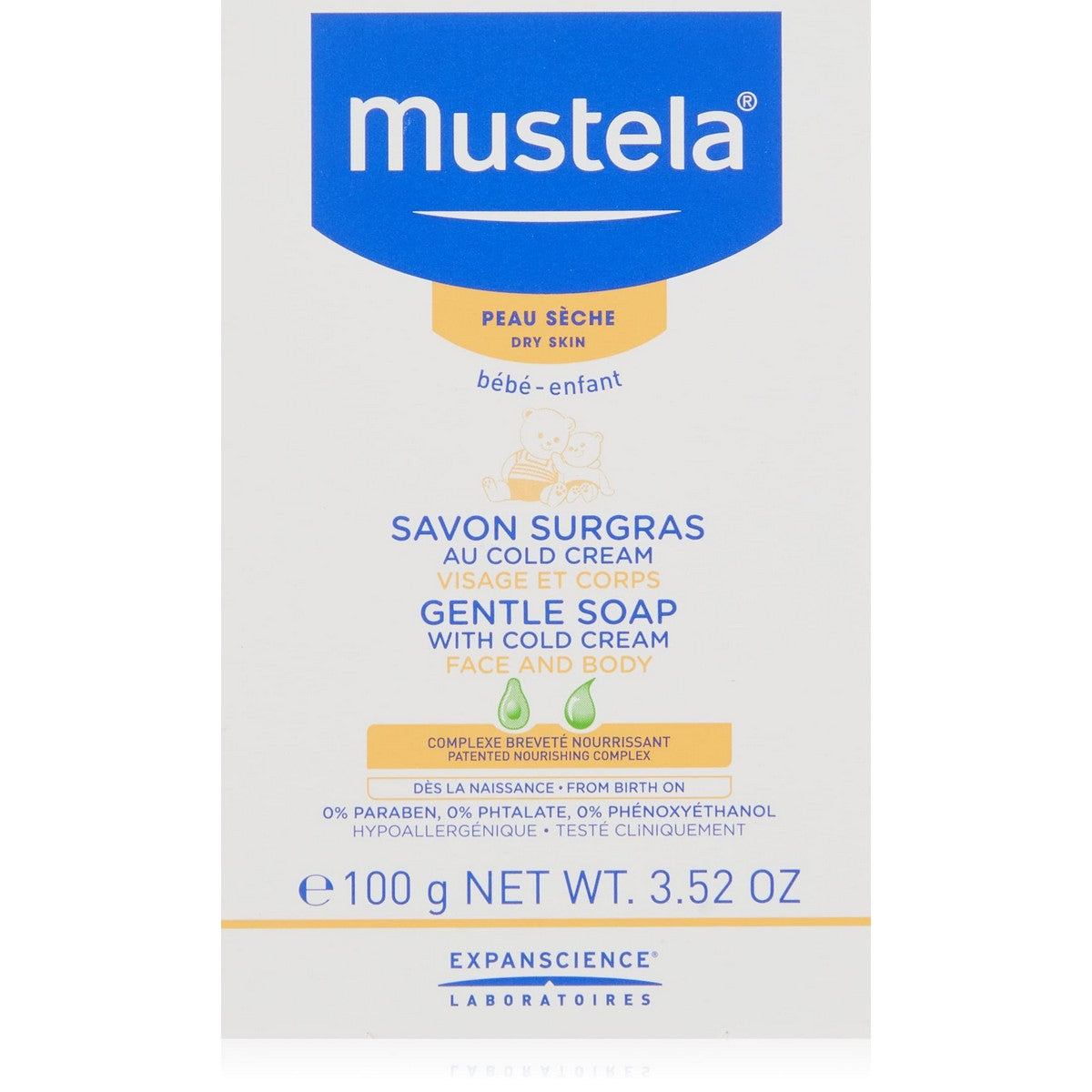 Soap Cake Mustela Cold Cream (100 g)-0