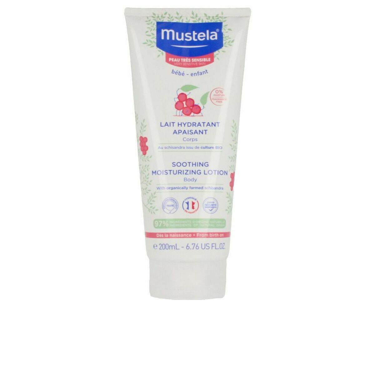 Beruhigende Lotion Mustela Baby Moisturizing (200 ml)-0