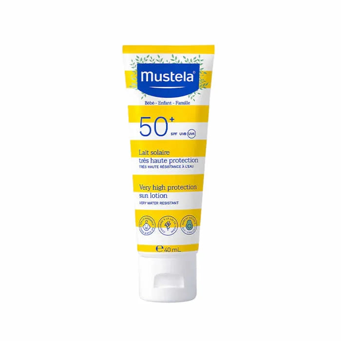 Mustela Baby Spf50+ lozione Protettivo Pelle Delicata e Fragile 40 ml