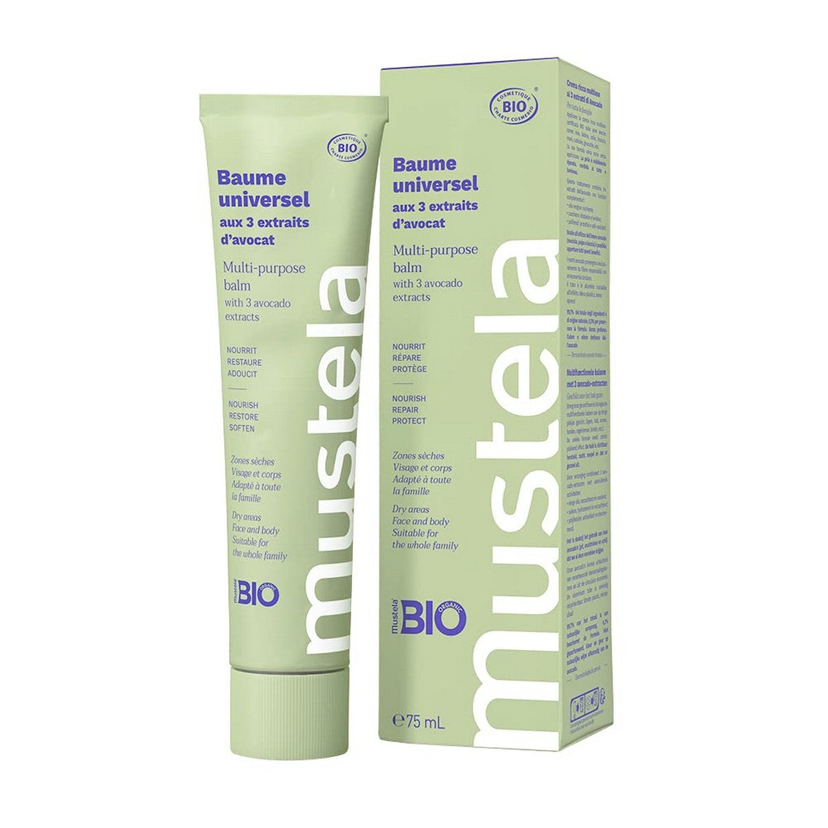 Crème Réparatrice Bébé Mustela Bio 75 ml-0