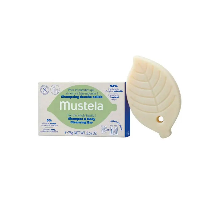Mustela Organic Mustela Doccia shampoo Solido 75 g