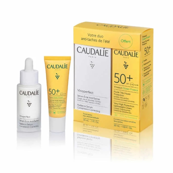 Caudalie Vinoperfect Siero Illuminante Anti Macchie 30 ml cofanetto 3 pz