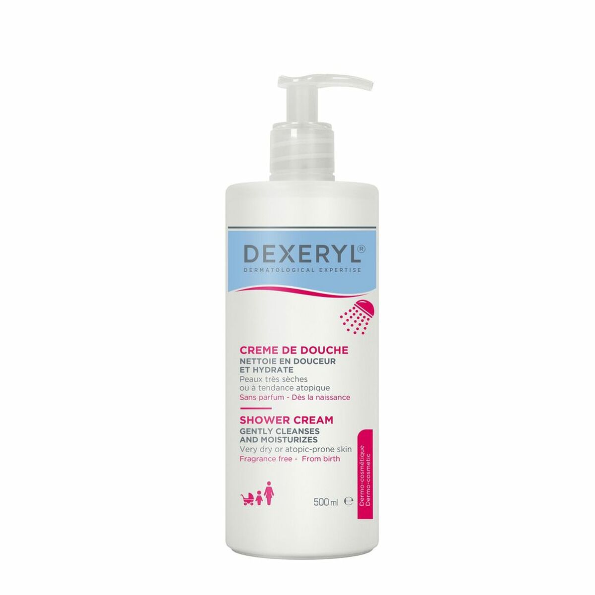 Duschcreme Dexeryl Dermatologische Expertise 500 ml-0
