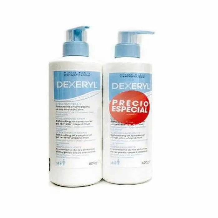 Ducray Dexeryl crema Emolliente pelle Secca 2x500 g