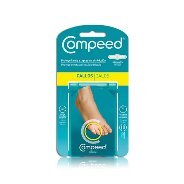 Compeed Cerotti Per Calli Formato Medio 10 unità