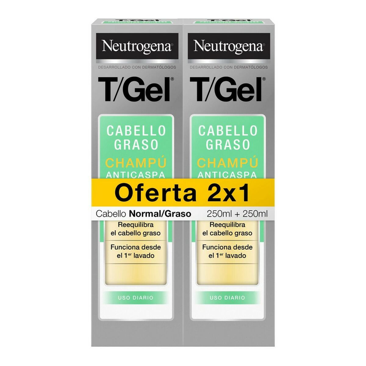 Champú Anticaspa Neutrogena (2 x 250 ml)-0