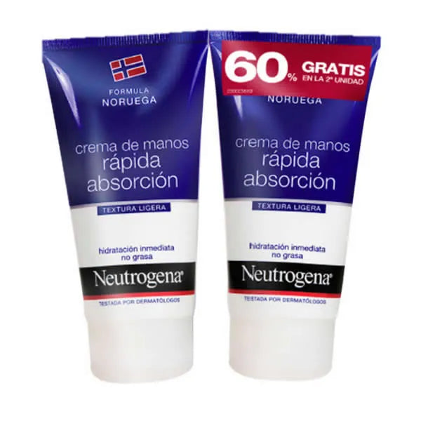Neutrogena Formula Fast Absorbing Hand 2x75 ml