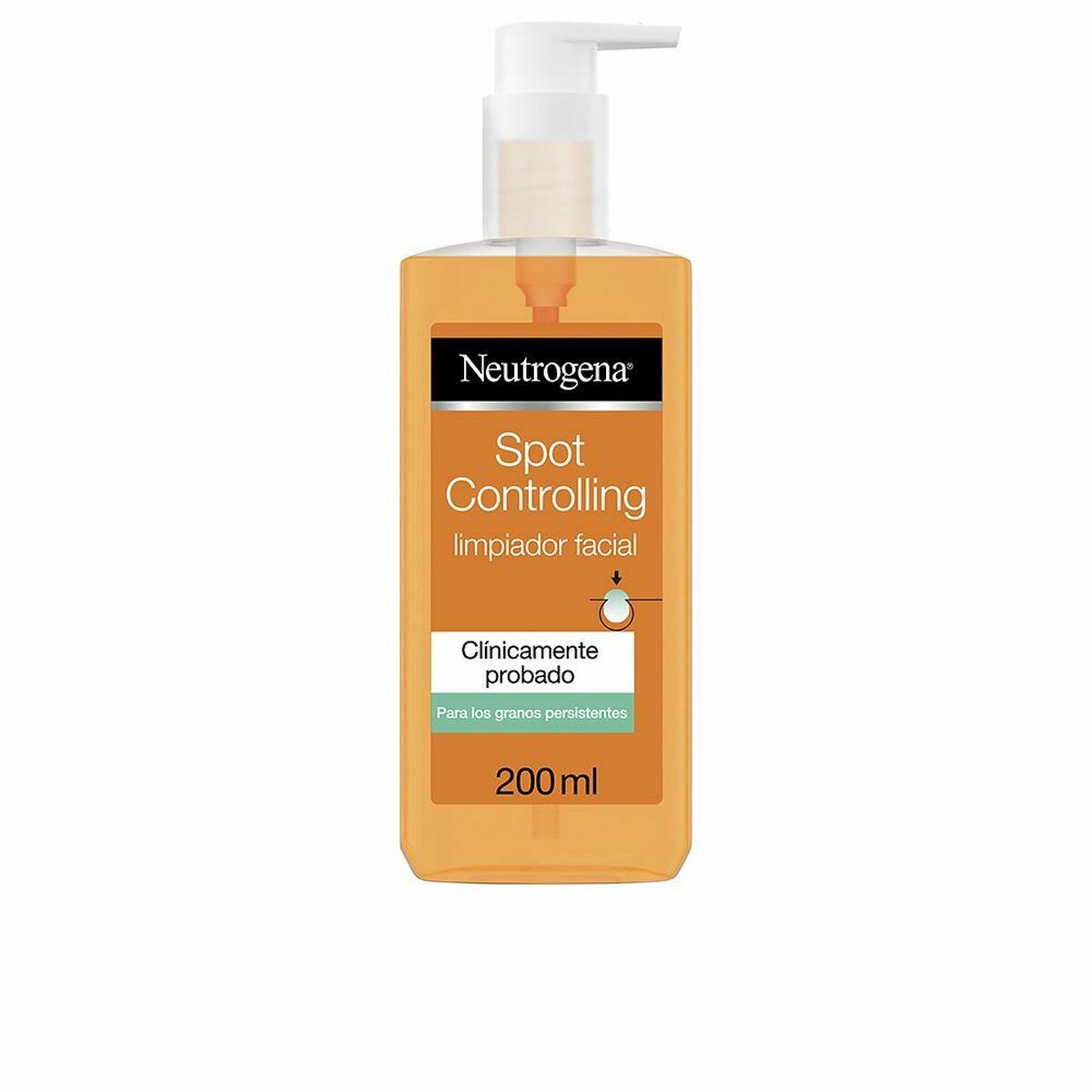 Gel Detergente Viso Neutrogena Granitos Persistentes 200 ml-0