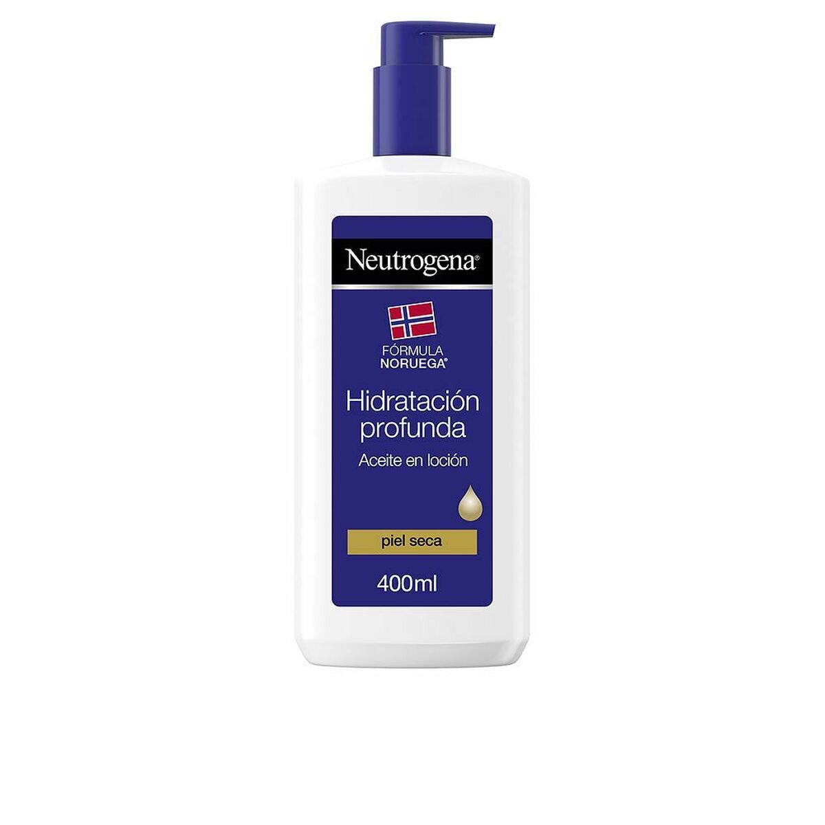 Lait corporel hydratant Neutrogena huile pour peau sèche (400 ml)-0