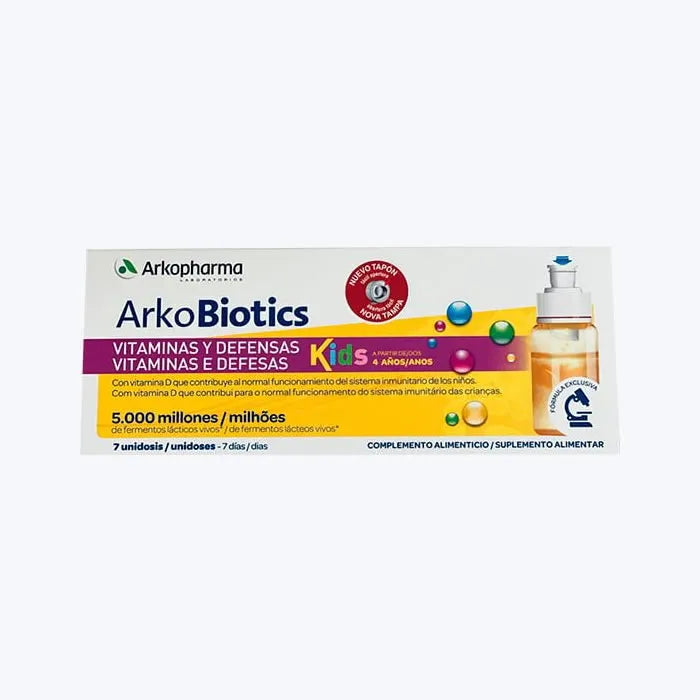 Arkopharma Arkobiotics Vitamine e Difese Bambini 7 Dosi
