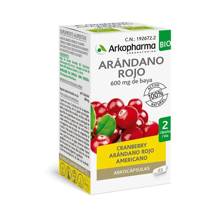 Arkopharma Mirtillo Rosso 45 capsule