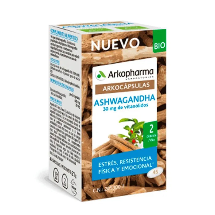 Arkopharma Arkocapsulas Ashwagandha Bio 45 capsule