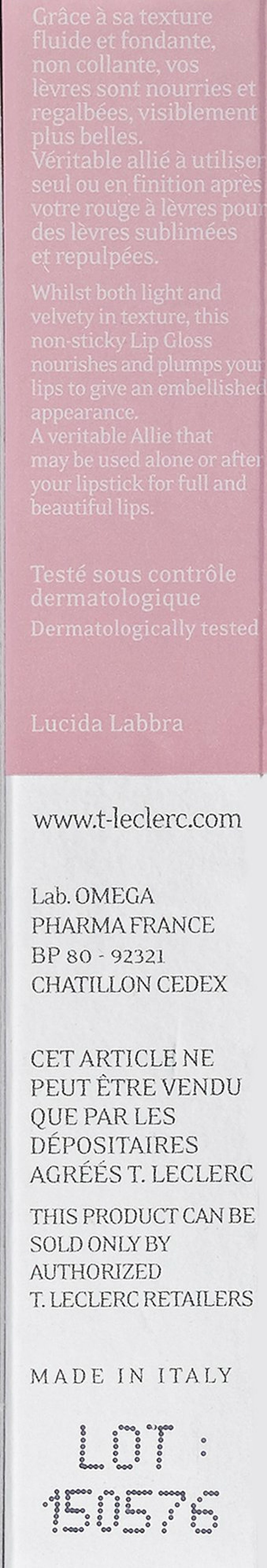 Lipstick LeClerc GLOSS ROSE MADAME-1