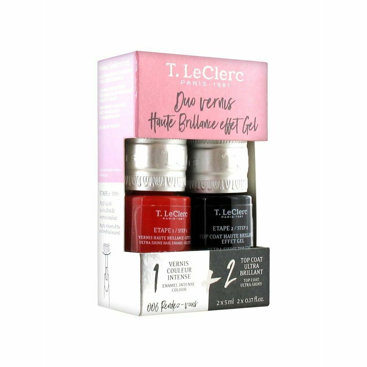 Nagellack LeClerc Coffret Nr. 006 Rendez Vous-0