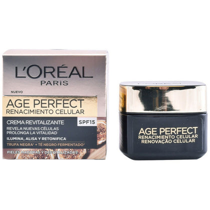 Cremă de zi nutritivă L'Oreal Make Up Age Perfect SPF 15 (50 ml) (50 ml)