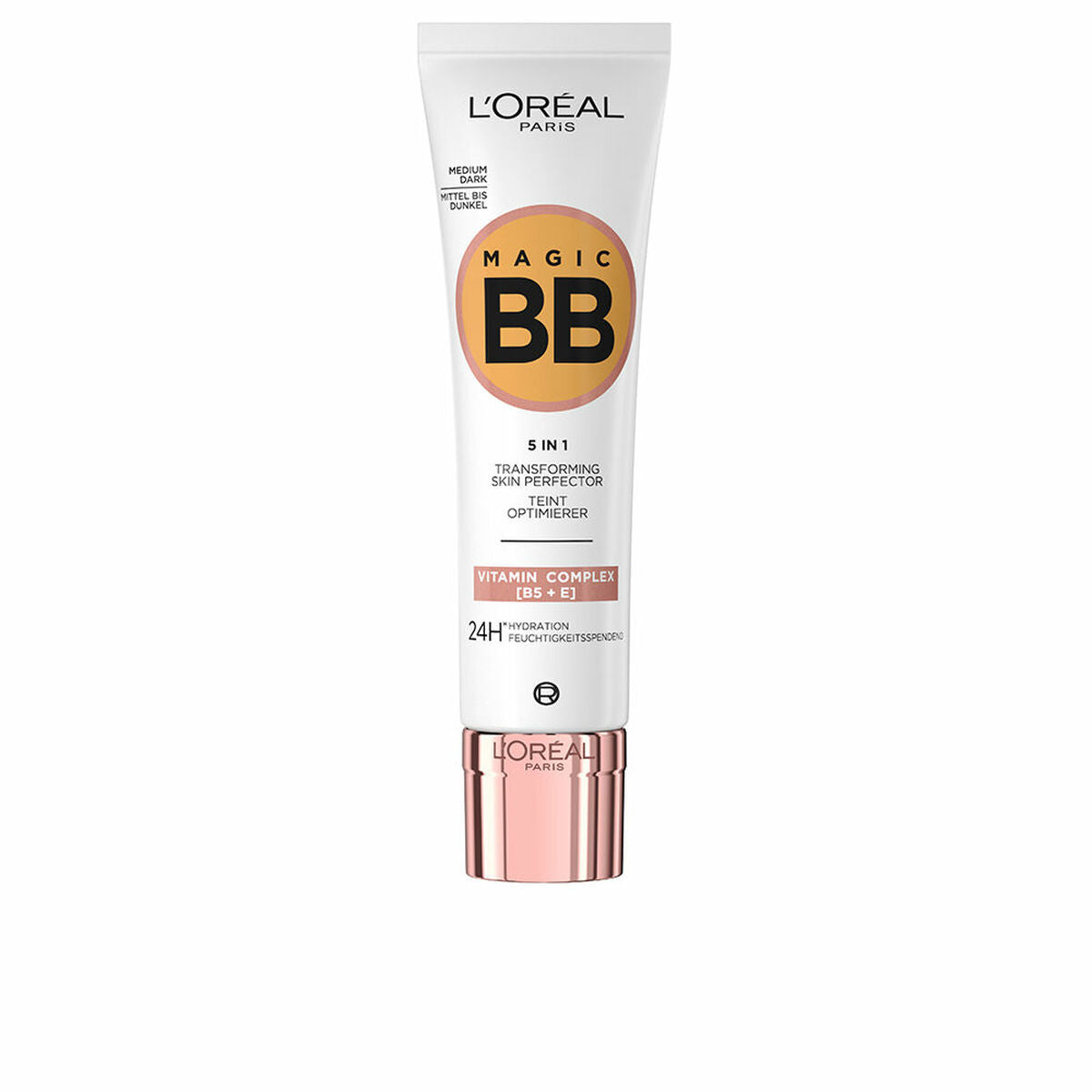 Base de maquillage crème L'Oreal Make Up Magic Bb Medium Dark Spf 10 30 ml-0