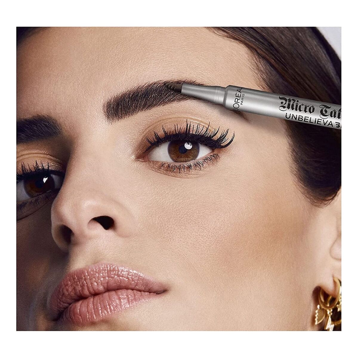 Crayon à Sourcils L'Oréal Paris Micro Tatouage Teinte 105-brunette-5