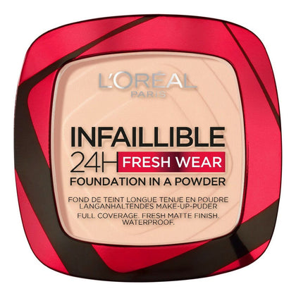 Puder-Make-up-Basis Infallible 24h Fresh Wear L'Oreal Make Up AA187501 (9 g)