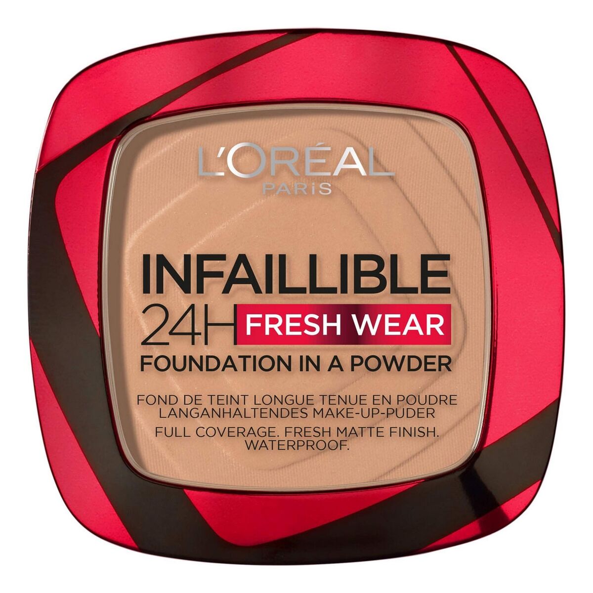 Puder-Make-up-Basis L'Oreal Make Up Infallible 24H Fresh Wear (9 g)-0