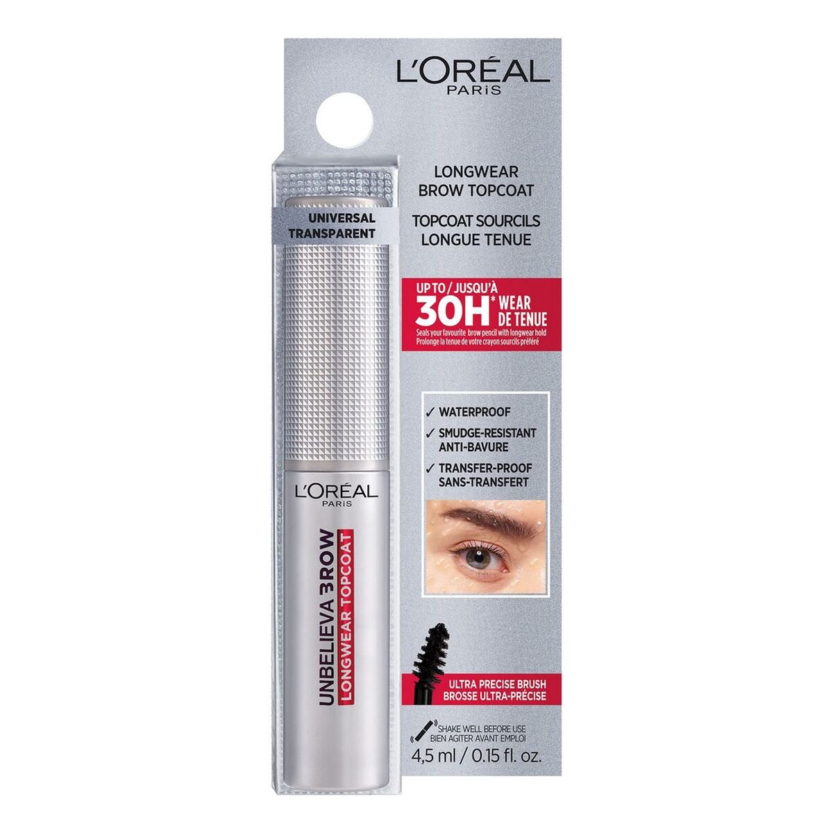 Eyebrow Liner Unbelievabrow L'Oréal Paris AA198600 Transparent-0