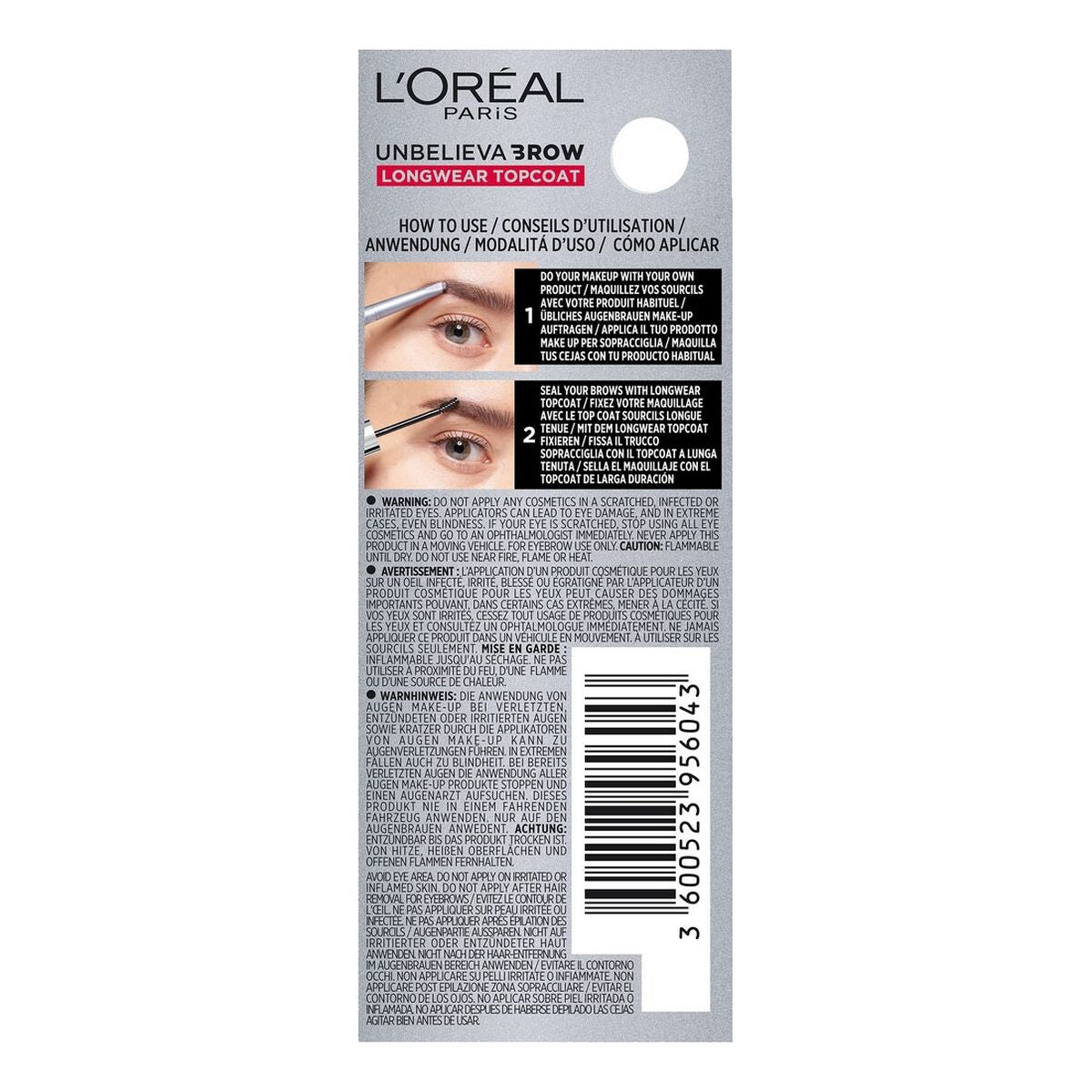 Eyebrow Liner Unbelievabrow L'Oréal Paris AA198600 Transparent-5