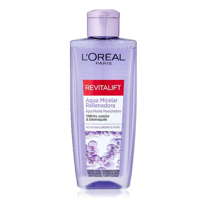 Make Up Remover Micellar Water Revitalift L'Oreal Make Up Fillers for facial lines (200 ml)
