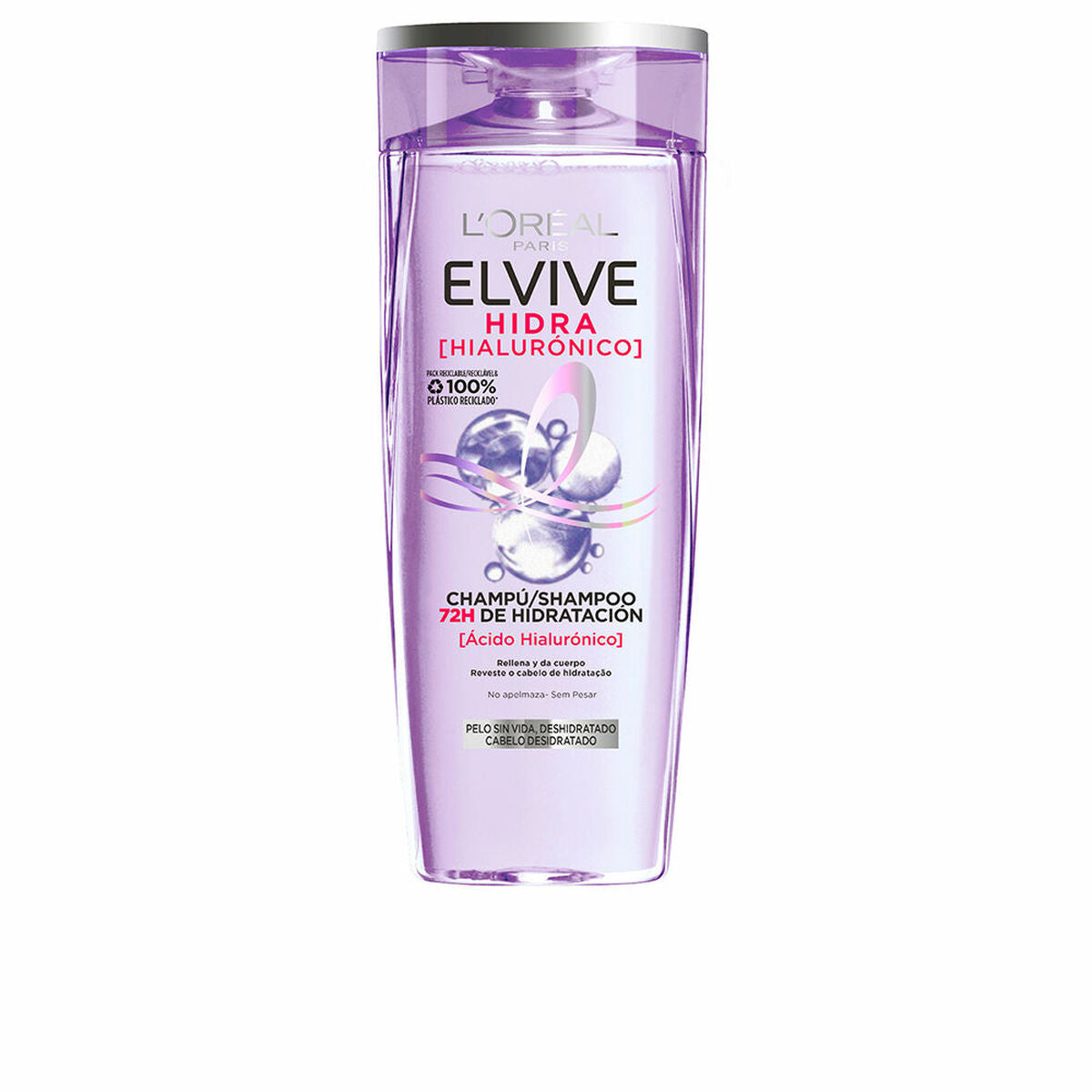 Moisturizing Shampoo L'Oreal Make Up Elvive Hidra Hialurónico 690 ml-0