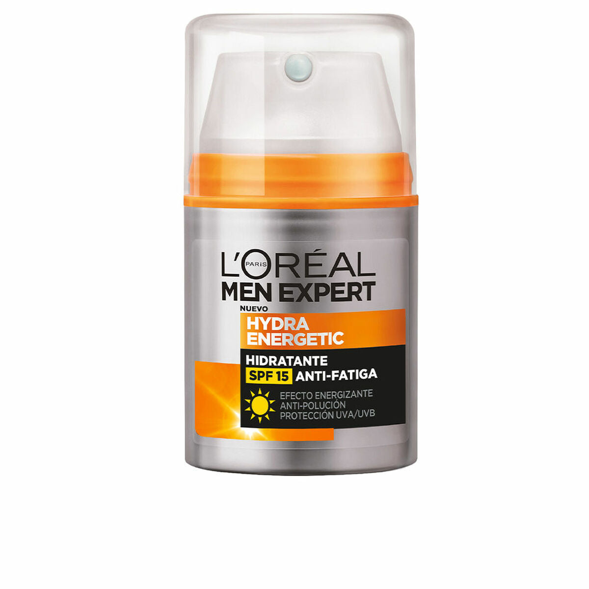 Anti-Müdigkeits-Tagesbehandlung L'Oreal Make Up Men Expert Hydra Energetic Spf 15 50 ml-0