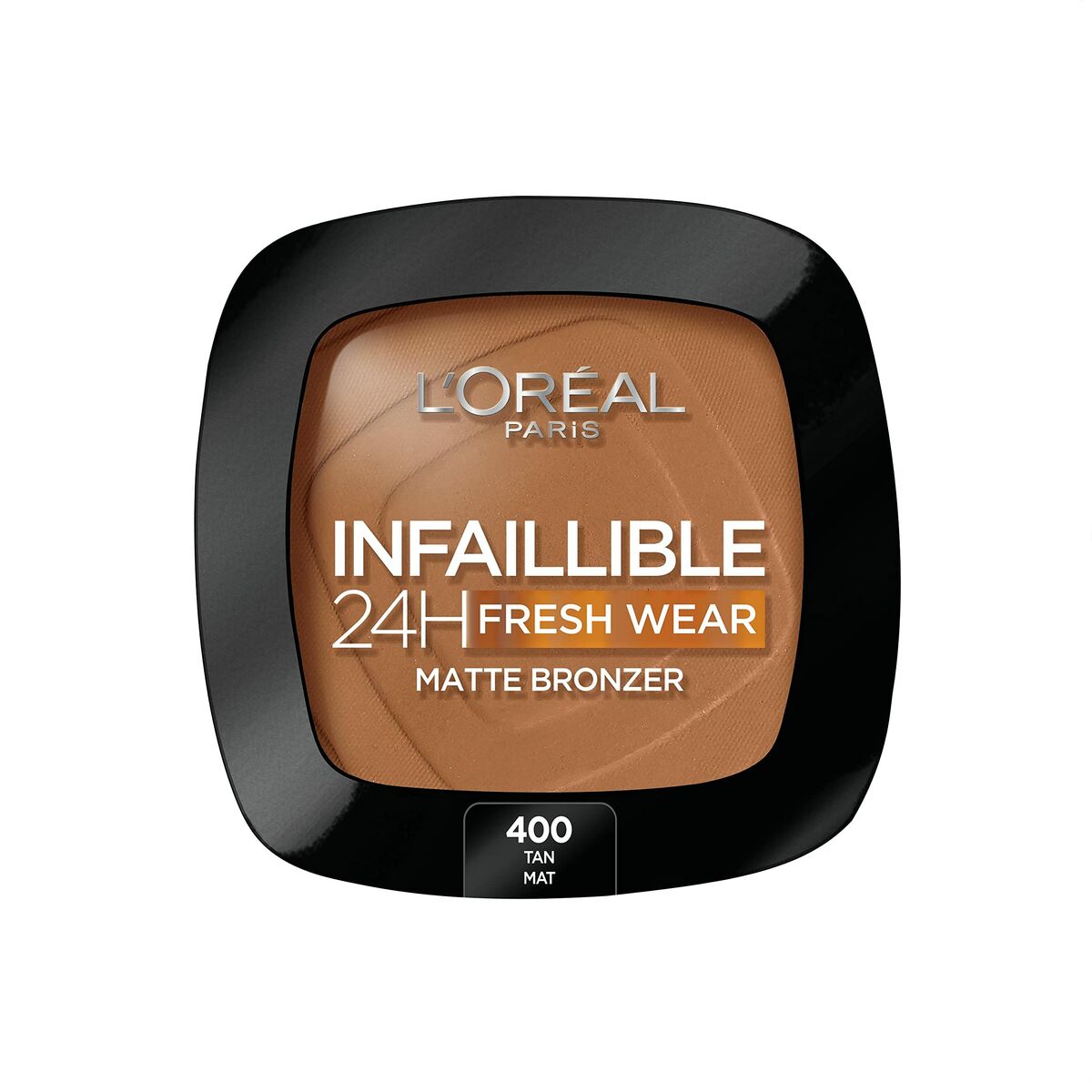 Compact Bronzing Powders L'Oreal Make Up Infaillible 400-tan doré 24 hours (9 g)-0
