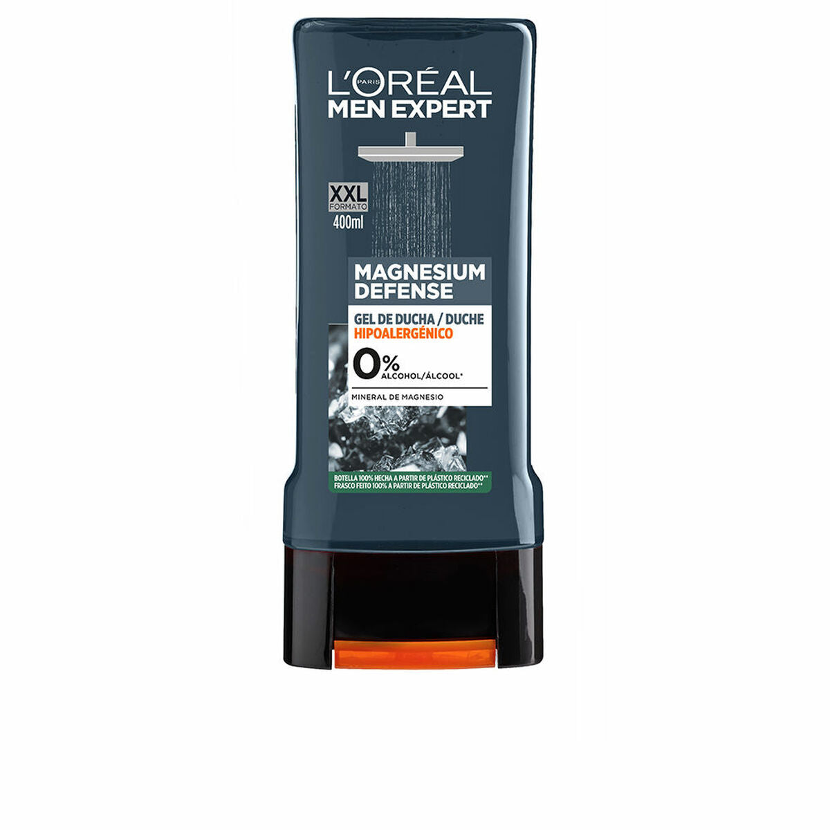 Duschgel L'Oreal Make Up Men Expert Magnesium Defense (400 ml)-0