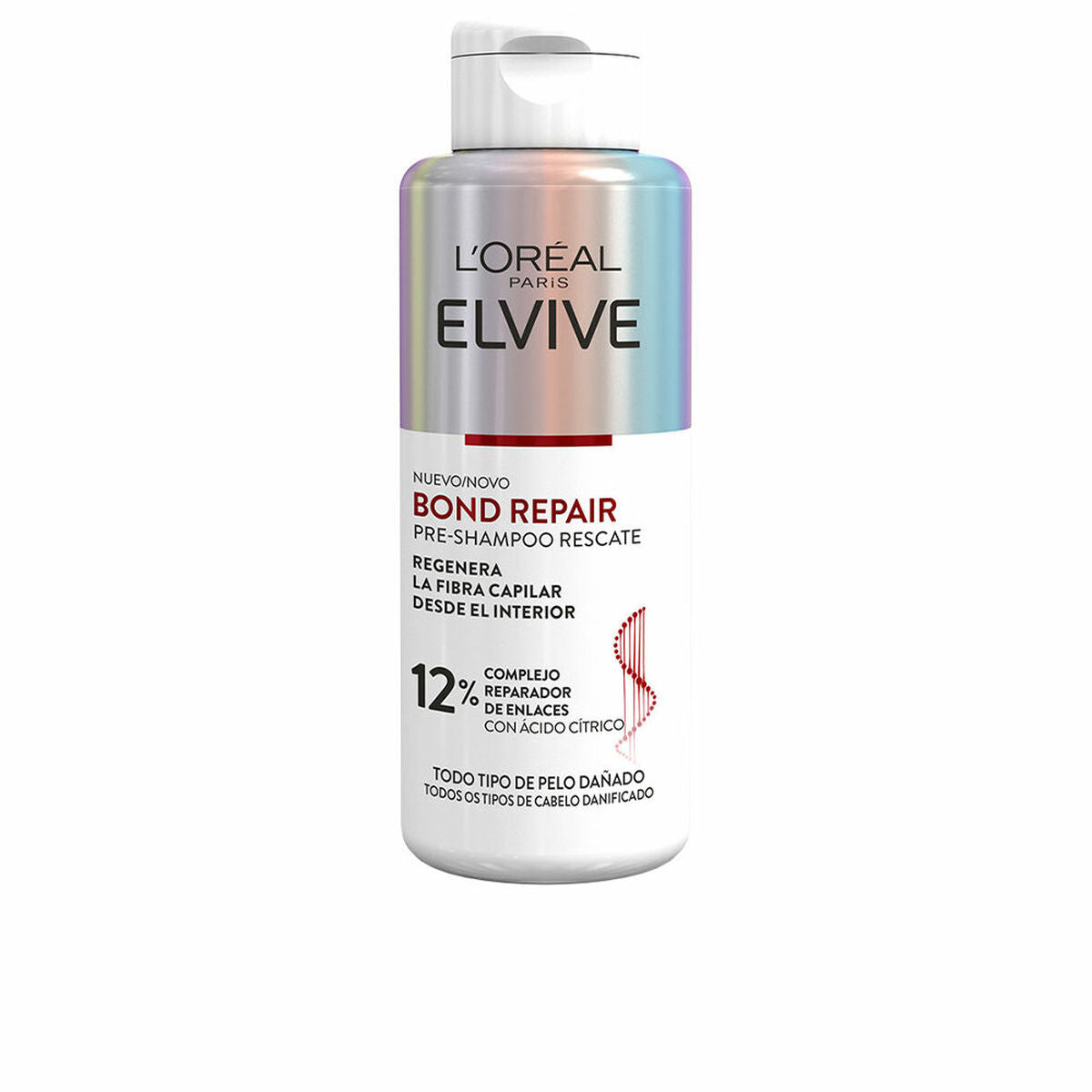 Pre-Shampoo L'Oreal Make Up Elvive Bond Repair Stärkende Haarkur 200 ml-0