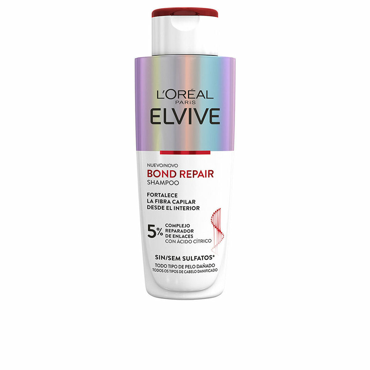 Strengthening Shampoo L'Oreal Make Up Elvive Bond Repair (200 ml)-0