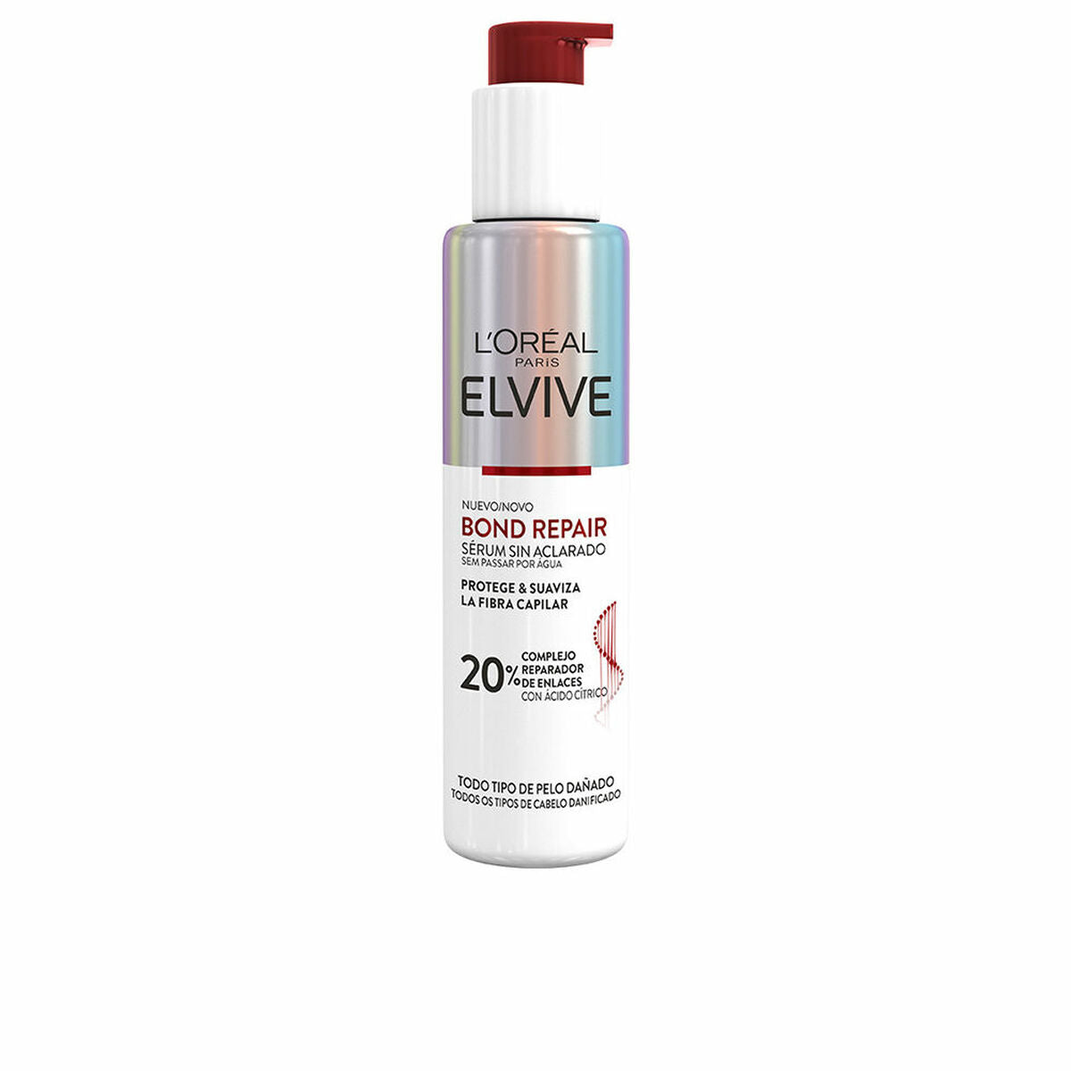 Ser restaurator L'Oreal Make Up Elvive Bond Repair 150 ml-0