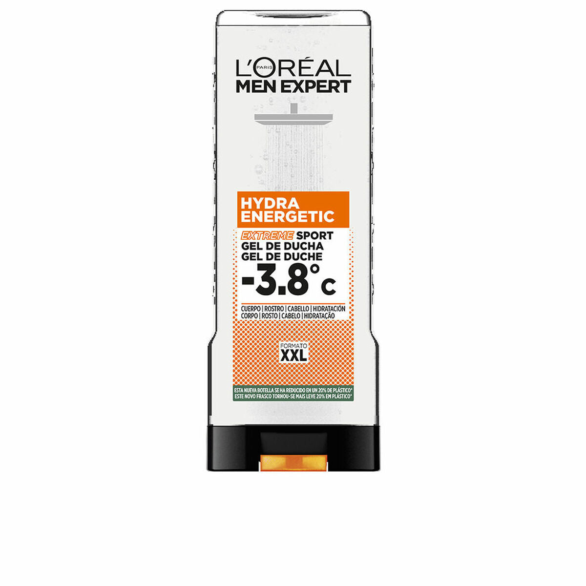 Gel douche l'oréal maquillage hommes Expert Hydra énergique Sport extrême 400 ml-0